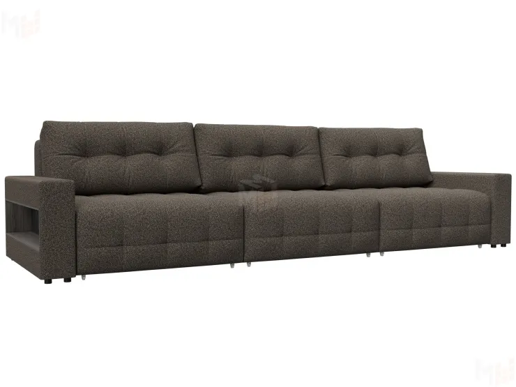 Диван прямой с полками Лига-053 НПБ Лонг