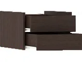 Модуль с ящиками к шкафу-купе венге