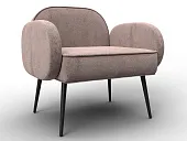 Кресло Лига-086 ( велюр TOWER 05 бежевый )