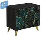 Комод Фьюжн Арт КМ-002 камень угольный/Tropical Комод Фьюжн Арт КМ-002 камень угольный/Tropical