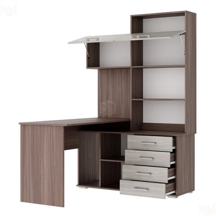 Компьютерный стол ПКС-11 Ясень Шимо тёмный - Ясень Шимо светлый Компьютерный стол ПКС-11 Ясень Шимо тёмный - Ясень Шимо светлый