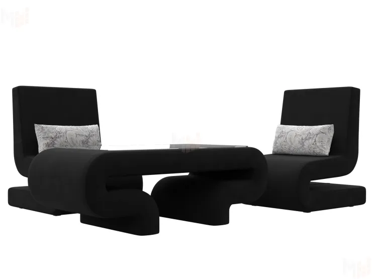 Набор Волна-3 (стол, 2 кресла)