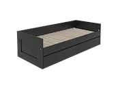 Кровать-кушетка раздвижная Сириус NEW 80*200 венге Кровать-кушетка раздвижная Сириус NEW 80*200 венге