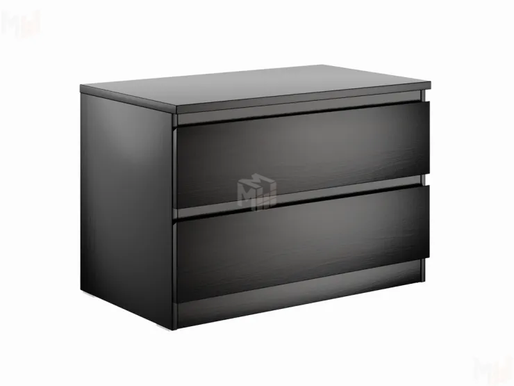 2.05.02.020.5 МАЛЬТА комод 2 ящика 80х54 Дуб Венге RU 2.05.02.020.5 МАЛЬТА комод 2 ящика 80х54 Дуб Венге RU