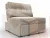 Кресло-кровать Лига-107 (80) ( SEVEN 729 бежевый )