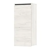 Пенал ГРЕТТА навесной 1С  Крафт белый-Антрацит Пенал ГРЕТТА навесной 1С  Крафт белый-Антрацит