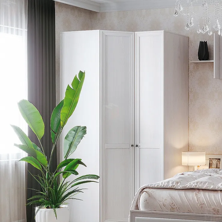 Шкаф угловой PAOLA 156 ФАСАД Стандарт Левый