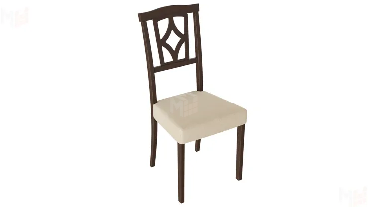 Стул Сити 3 Орех темный, тк №108 Стул Сити 3 Орех темный, тк №108