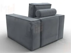 Кресло Лига-081 НПБ ( TOWER 10 серый )