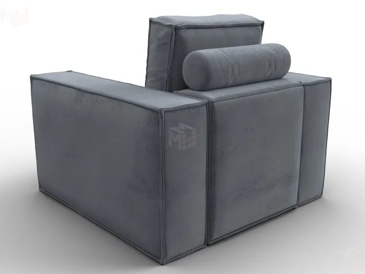 Кресло Лига-081 НПБ ( TOWER 10 серый )