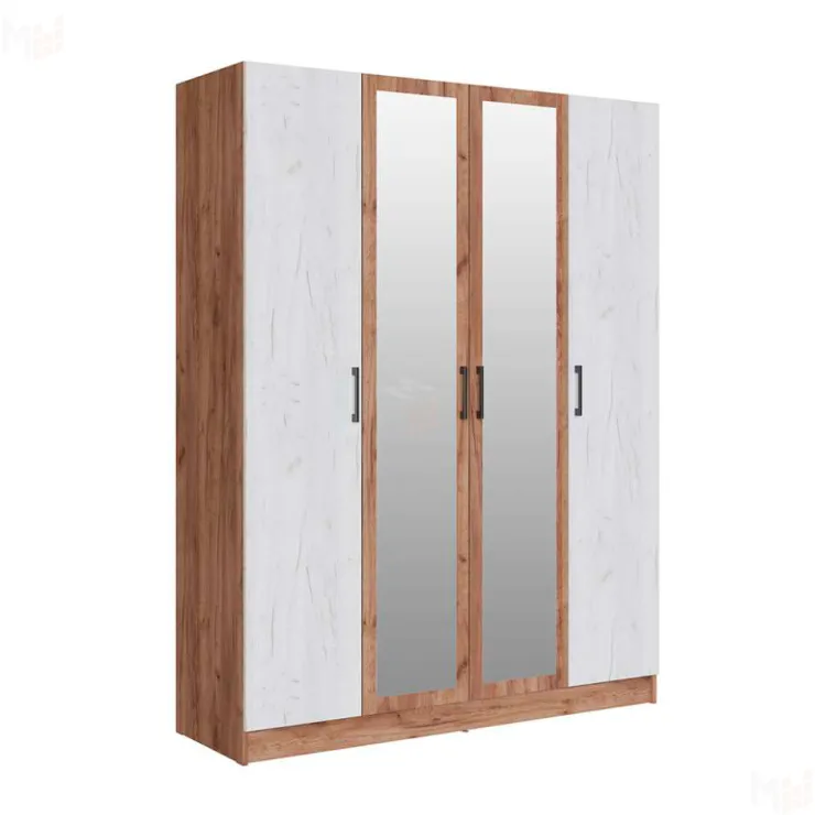 Шкаф Вегас 1600 дуб крафт табачный/дуб крафт белый Шкаф Вегас 1600 дуб крафт табачный/дуб крафт белый