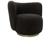 Кресло Лига-072 ( велюр BRUT 17 коричневый ) Кресло Лига-072 ( велюр BRUT 17 коричневый )