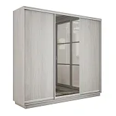 Шкаф-купе Экспресс трио 1 зеркало 1800 (Ясень Анкор светлый)