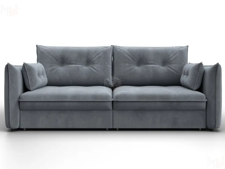 Диван прямой Лига-100 НПБ ( TOWER 10 серый )