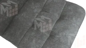 Стул Аспен К3 Белый матовый, Велюр Wellmart Graphite