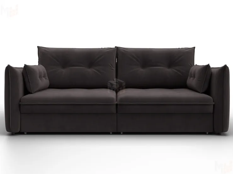 Диван прямой Лига-100 НПБ ( SEVEN 727 коричневый )