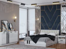 Кровать Магнолия 1,6 с ортопедом