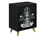 Комод Фьюжн Арт КМ-001 камень угольный/Biker cat Комод Фьюжн Арт КМ-001 камень угольный/Biker cat