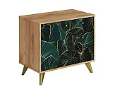 Комод Фьюжн КМ-002 крафт золотой/Tropical Комод Фьюжн КМ-002 крафт золотой/Tropical