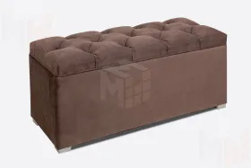 Пуфик Мишель 950 (велюр шоколад)