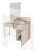 Туалетный столик Замира бежевый