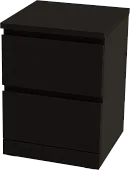 Комод Варма 2  ясень черный