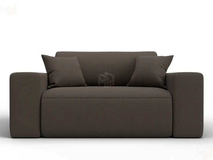 Кресло Лига-036 НПБ ( Амур коричневый )