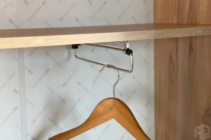 Стенка в гостиную Бери дуб крафт золотой/графит