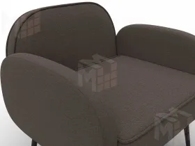 Кресло Лига-086 ( рогожка Амур 05 коричневый )