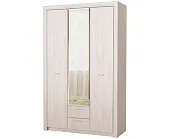 Шкаф с зеркалом Октава 3С2Я (ясень анкор светлый)