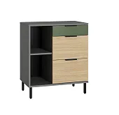 Тумба  Марвэл 16.160 Темно - серый  Тумба  Марвэл 16.160 Темно - серый