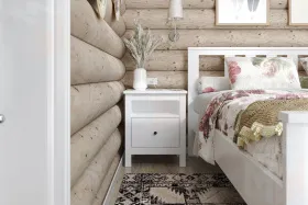 2.08.03.010.1 САГА тумба белая 2.08.03.010.1 САГА тумба белая