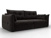 Диван прямой Лига-100 НПБ ( BRUT 17 коричневый )