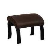 Пуф Leset Универсальный с кантом (Венге/Malmo 28 (коричневый), кант Malmo 28 (коричневый))