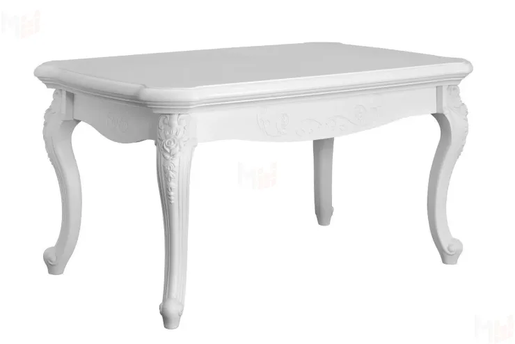 Столик прямоугольный Мишель белый матовый Столик прямоугольный Мишель белый матовый