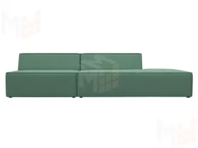 Диван прямой модульный Монс Модерн правый ( Амур зеленый )