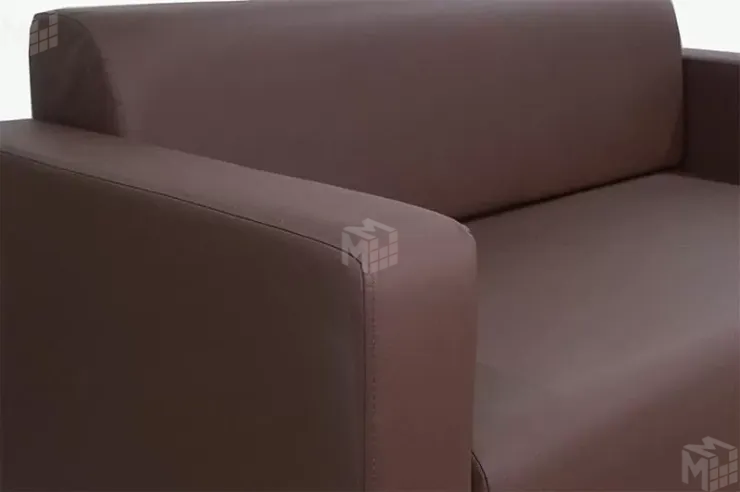  Диван Блэк нераскладной Люкса Шоколад 200 см