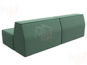 Диван прямой модульный Монс ( Амур зеленый )