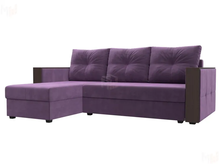 Диван угловой Валенсия Лайт левый угол