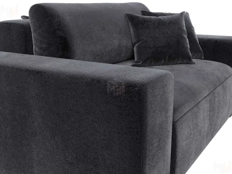 Кресло Лига-036 НПБ ( TOWER 11 темно-серый )