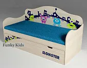 Детская низкая кровать Монстрики 40009 Детская низкая кровать Монстрики 40009