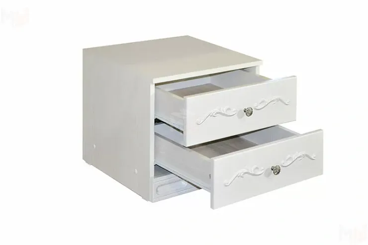 Тумба прикроватная Мария-Луиза 13 Бодега Белый