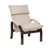 Кресло-трансформер Leset Морган (Орех текстура/V18 бежевый)