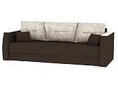  Диван еврокнижка Карлос Ньютон Дарк Браун/Софитель 3Д 2