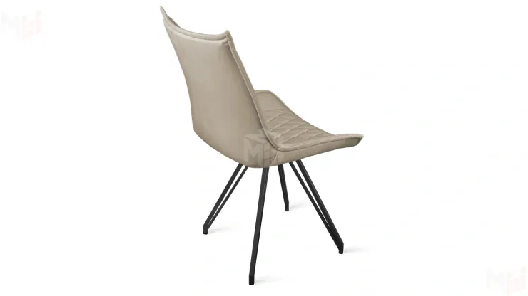 Стул Фэнди К4 Черный муар, Велюр Confetti Smoke Стул Фэнди К4 Черный муар, Велюр Confetti Smoke