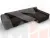 Диван угловой Лига-066 НПБ Лонг угол правый ( BRUT 17 коричневый )