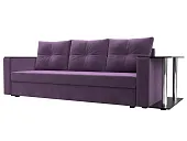 Диван прямой Атланта со столом справа