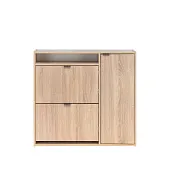 Обувница Leset Виерра 2 (Дуб сонома) Обувница Leset Виерра 2 (Дуб сонома)