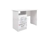 Стол письменный Вега New Girl (белый) Стол письменный Вега New Girl (белый)