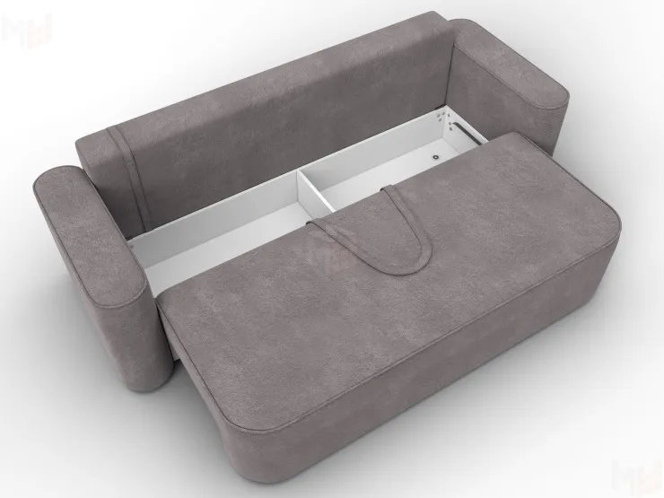 Диван прямой Лига-118 НПБ ( LAIM 04 бежевый )